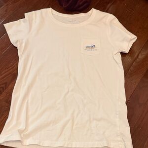 Vineyard Vines Kids White Short Sleeve Tee